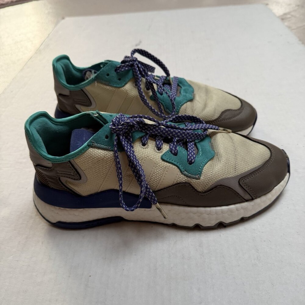 Adidas Nite Jogge Boost Retro Classic Running Shoes Mens 9 Outdoor‎ Active